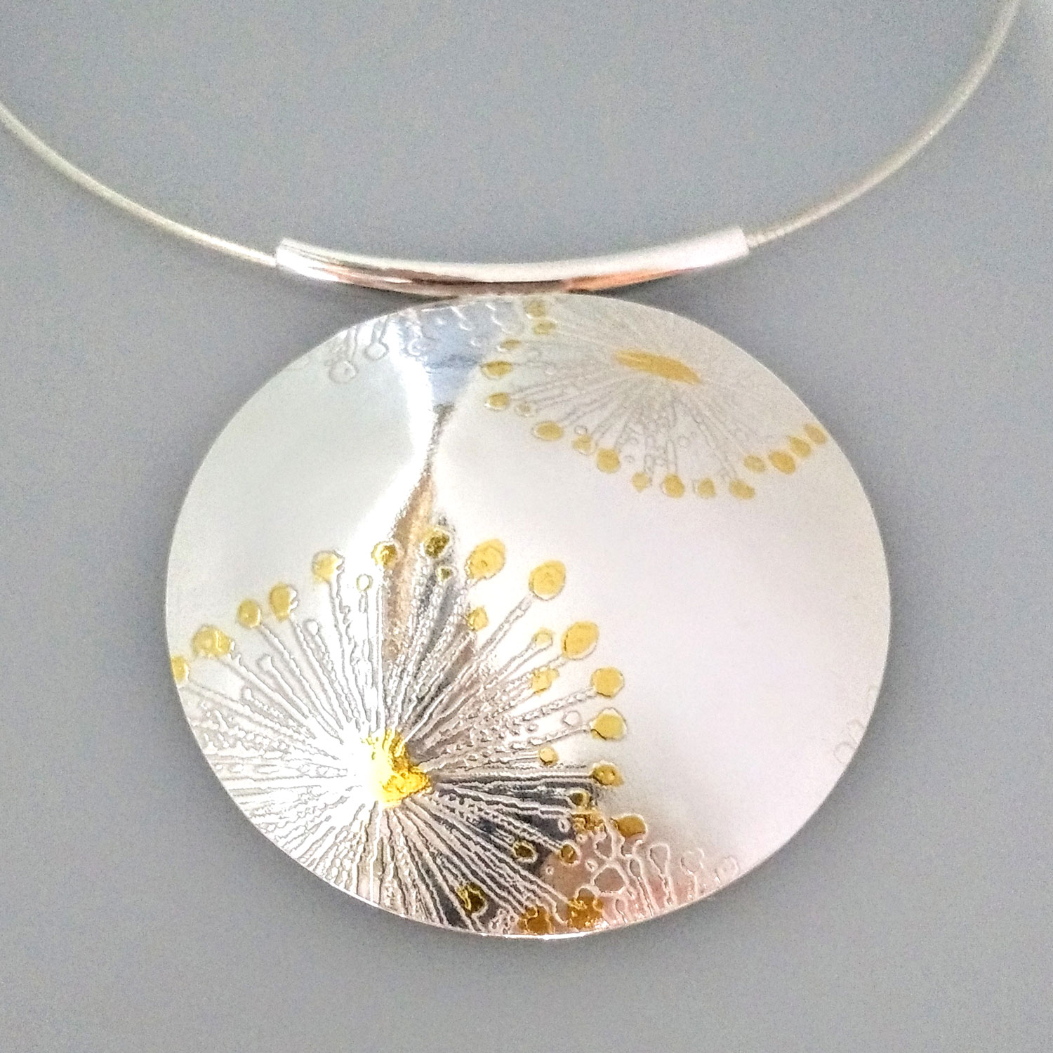 Rachel Hall Dandelion Clock Pendant
