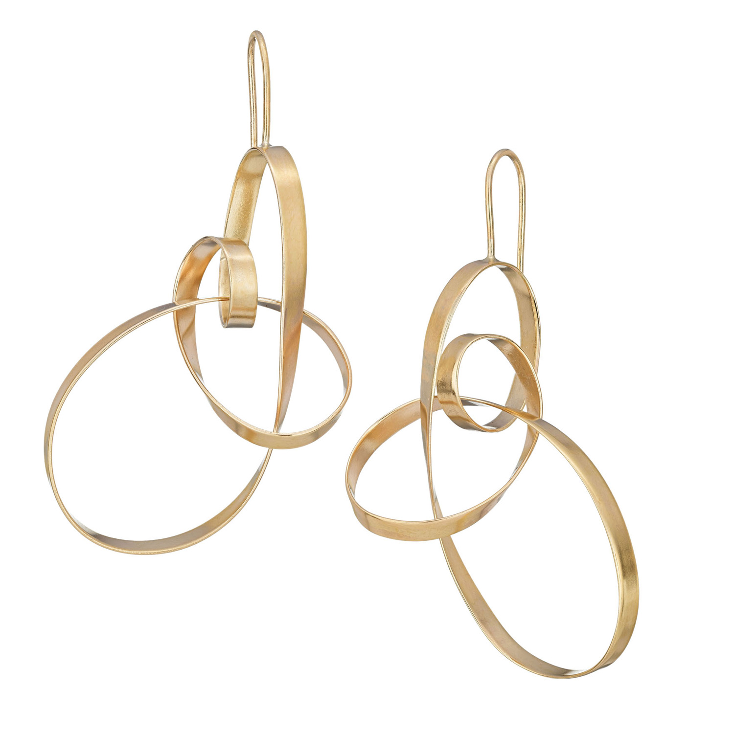 Jodie Hook  Luxe Ribbon Rollercoaster Earring