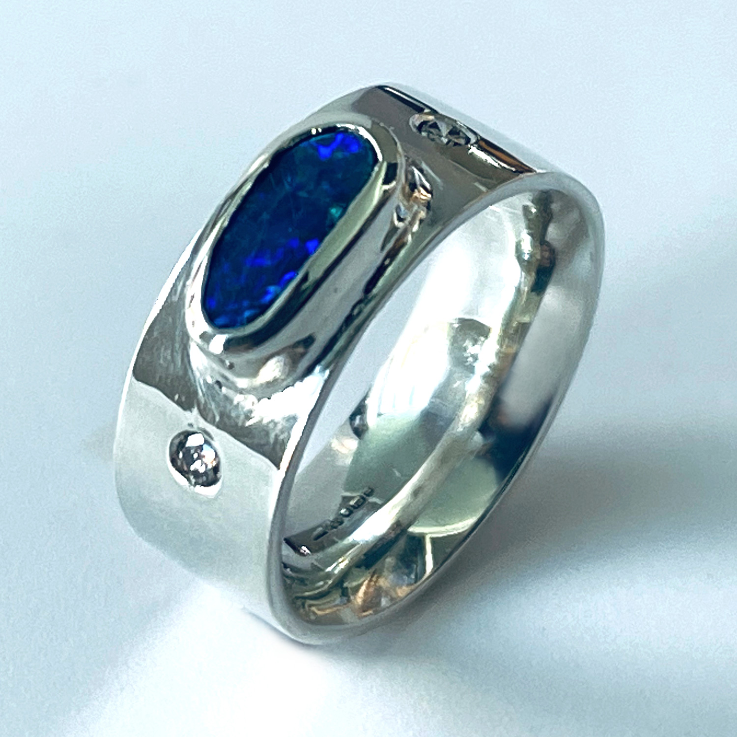 Peter Reeves Boulder Blue Ring