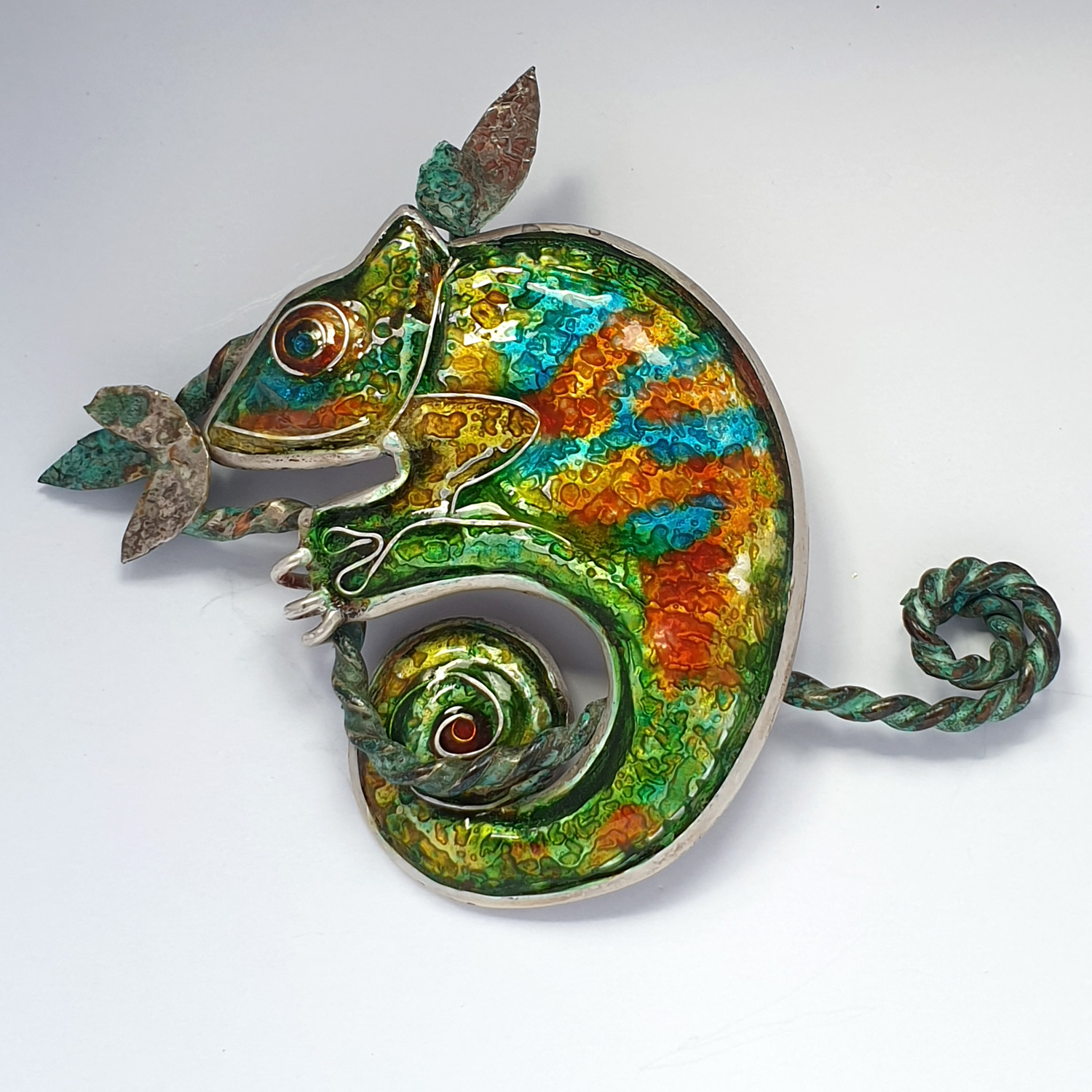 Caroline Taylor Chameleon Brooch