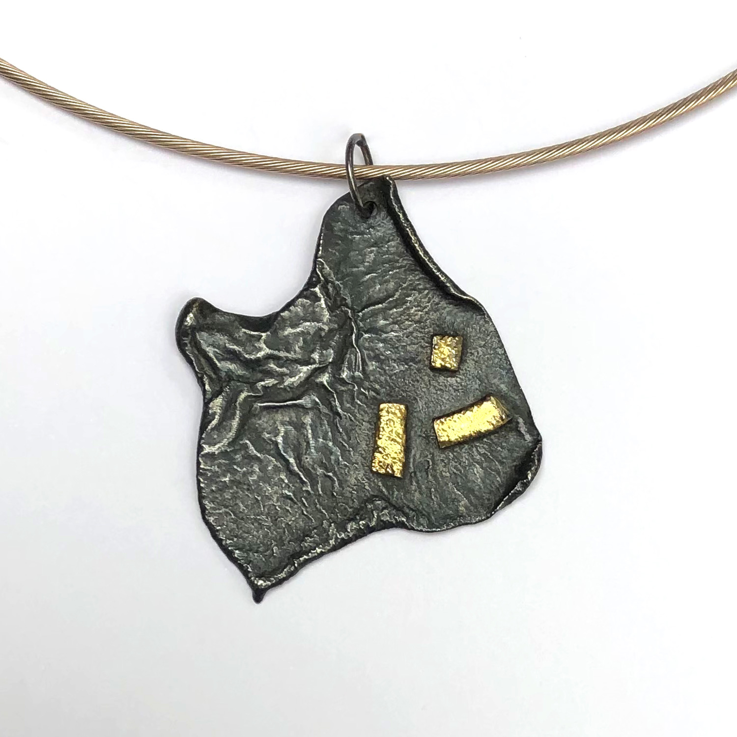 Jo Terrell Abstraction pendant