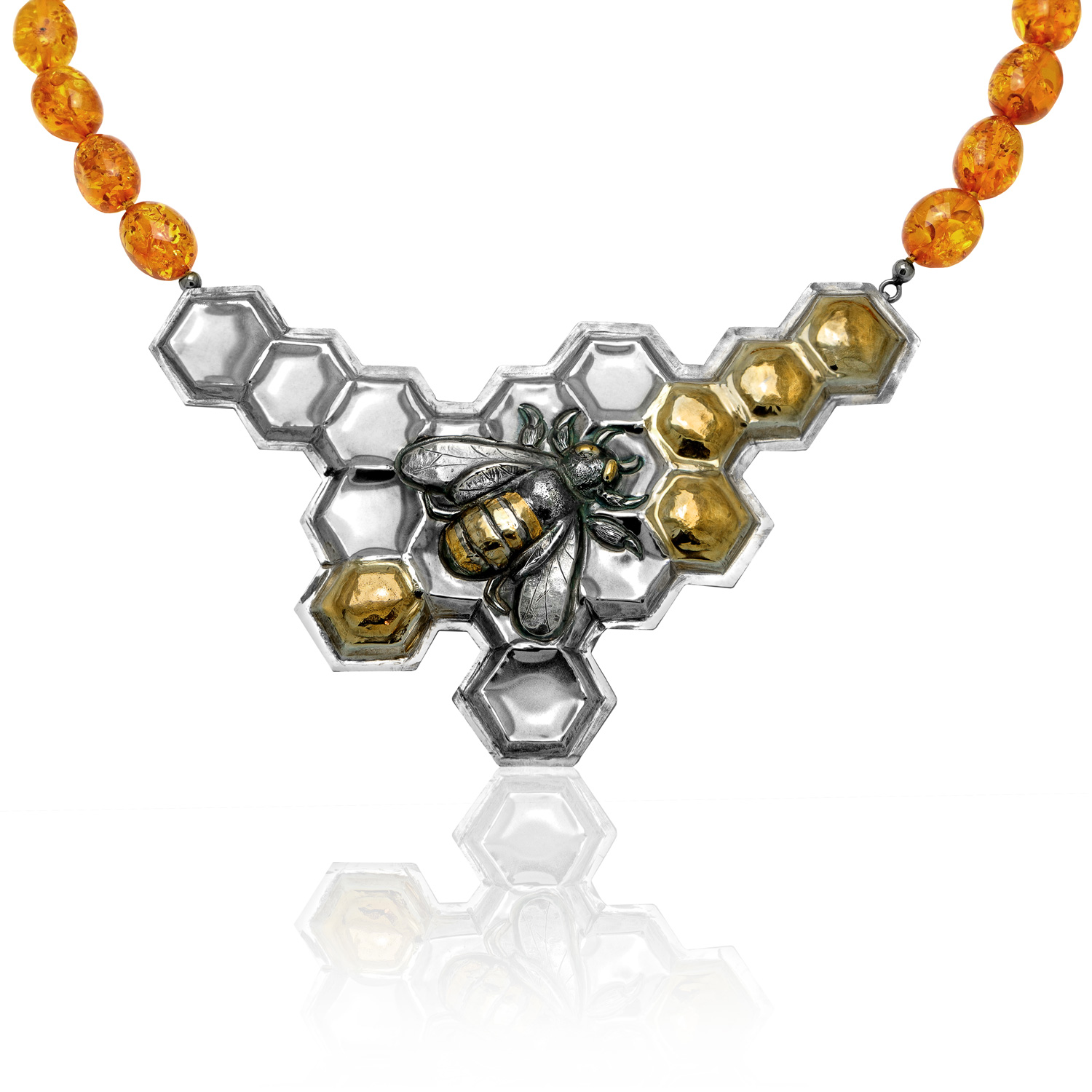 Monica Wilson Celebration of the Bee necklace