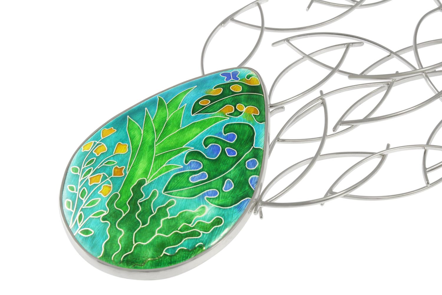 Linda Connelly Botanical Gardens necklace