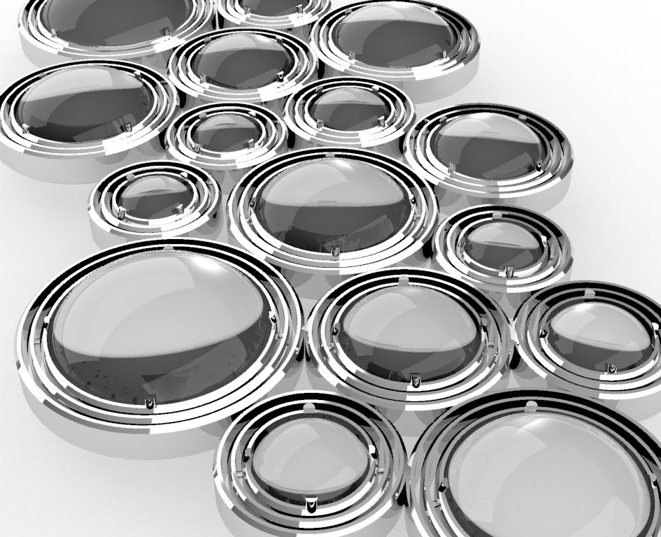 GYROSCOPIC NECKLACE DETAIL RENDER
